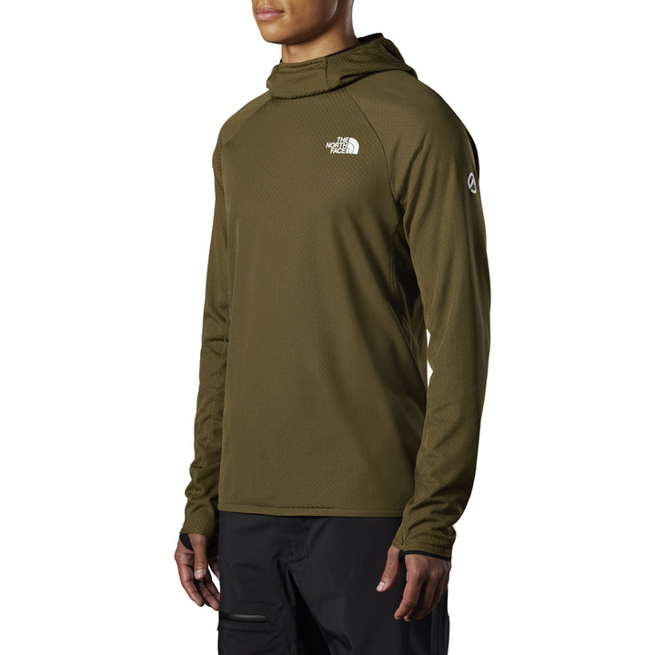 The North Face Summit FUTUREFLEECE™ LT Pullover Hoodie - Men's Military Olive