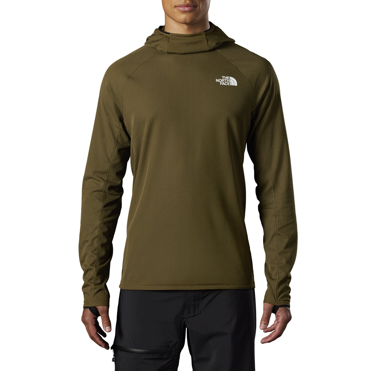 The North Face Summit FUTUREFLEECE™ LT Pullover Hoodie - Men's Military Olive