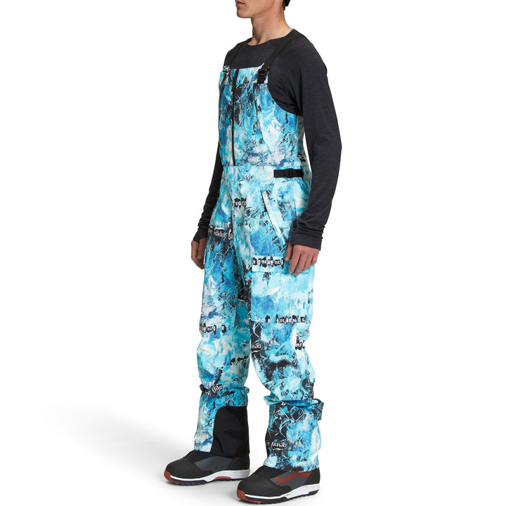 The North Face Printed Dragline Bibs - Men's Norse Blue Cole Navin Never A Face Print