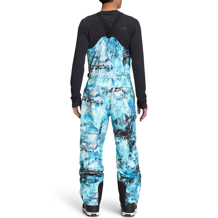 The North Face Printed Dragline Bibs - Men's Norse Blue Cole Navin Never A Face Print