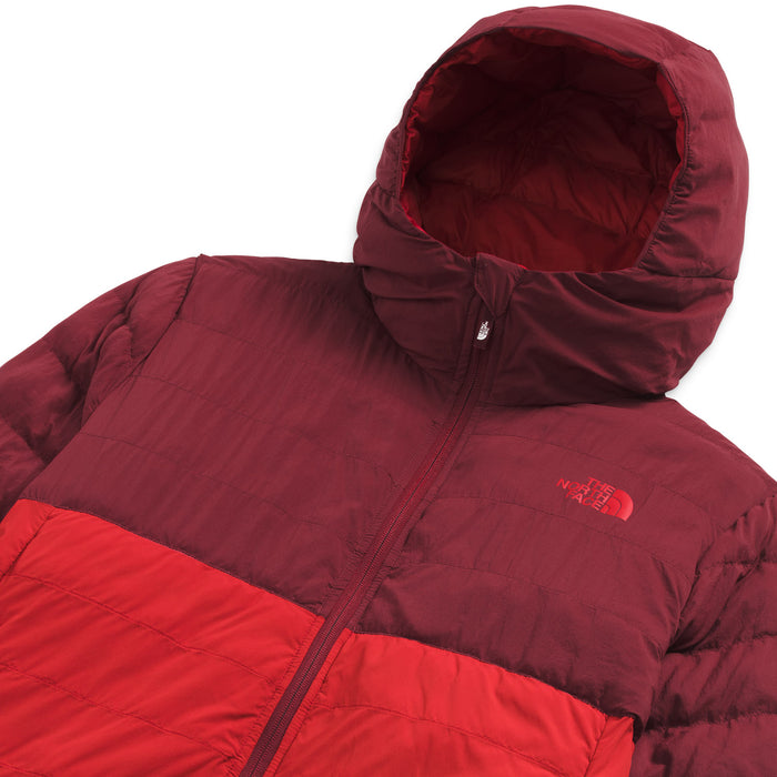 The North Face ThermoBall™ 50/50 Jacket - Men's Cordovan/TNF Red
