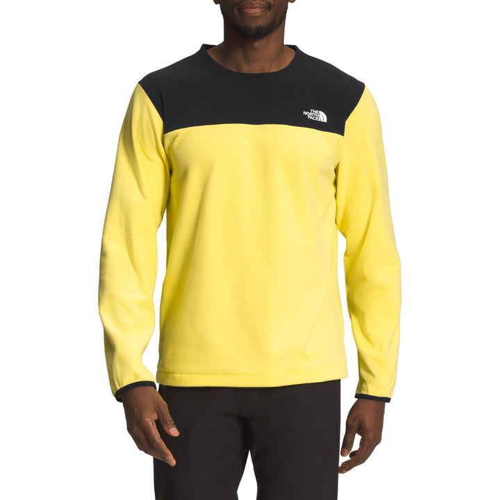 The North Face TKA Glacier Crew - Men's TNF Black/Yellowtail