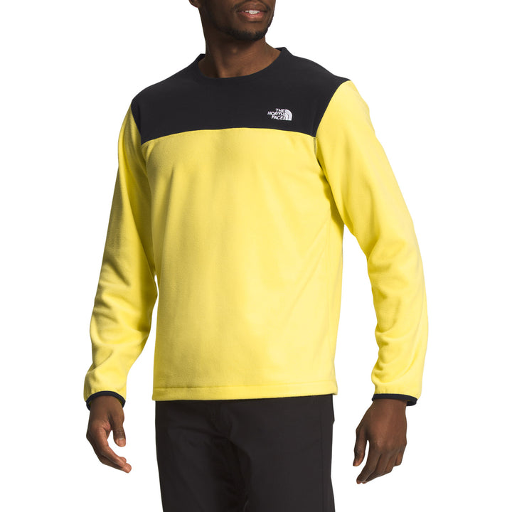The North Face TKA Glacier Crew - Men's TNF Black/Yellowtail