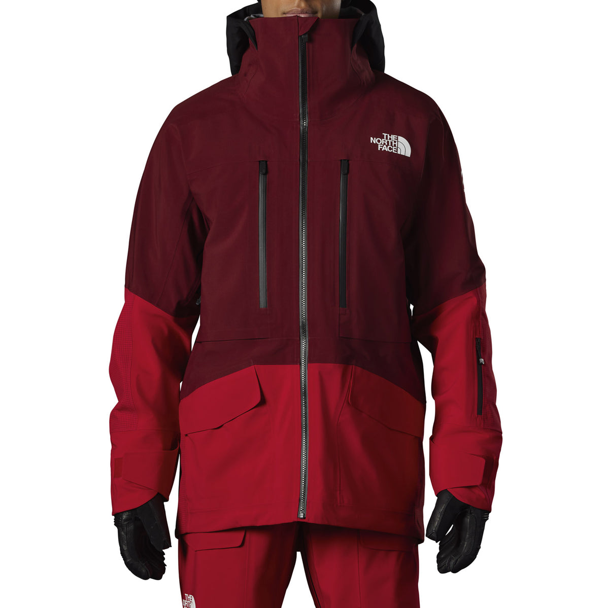 The North Face Summit Verbier FUTURELIGHT™ Jacket - Men's Cordovan/TNF Red/TNF Black
