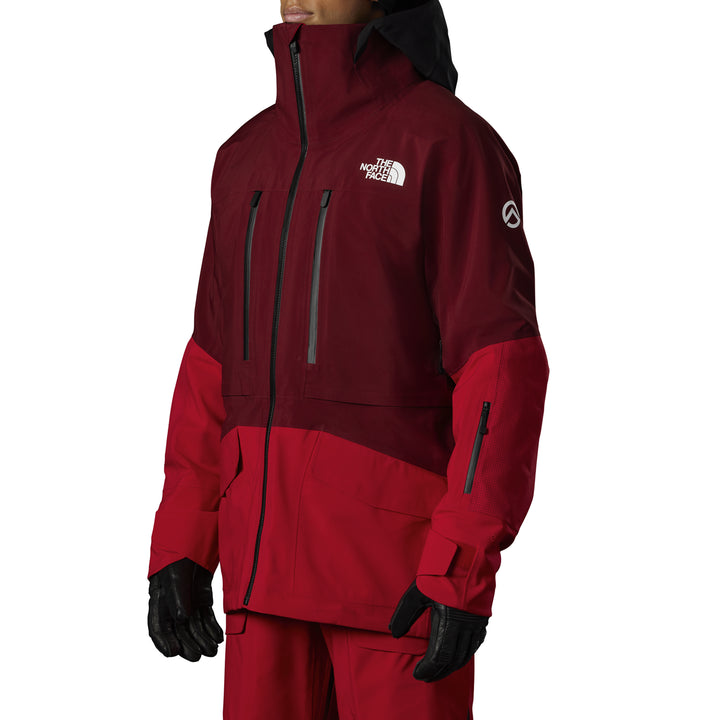 The North Face Summit Verbier FUTURELIGHT™ Jacket - Men's Cordovan/TNF Red/TNF Black