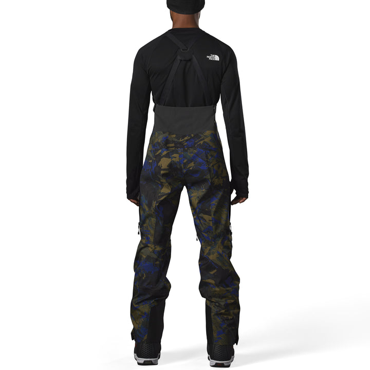 The North Face Summit Verbier FUTURELIGHT™ Bib Pants - Men's Military Olive Summit Mountainscape Print/TNF Black