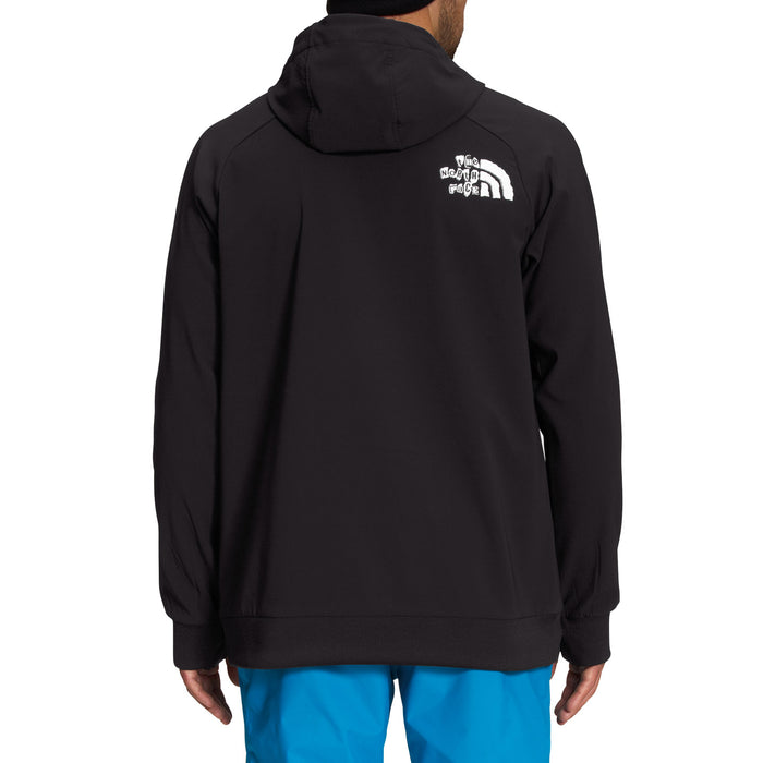 The North Face Printed Tekno Hoodie - Men's TNF Black/TNF White