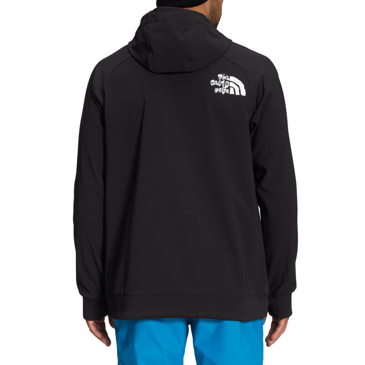 The North Face Printed Tekno Hoodie - Men's TNF Black/TNF White
