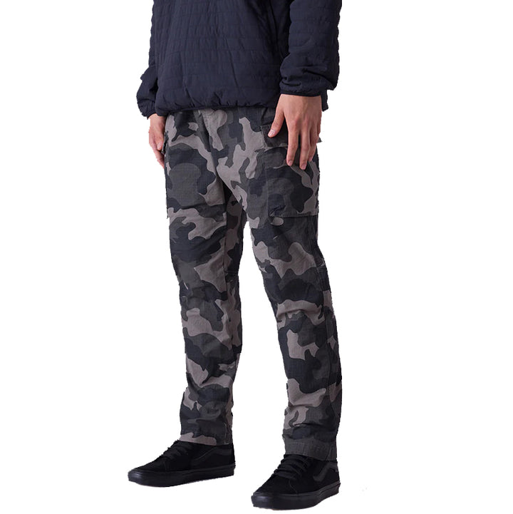 686 All Time Cargo-Wide Tapered Fit Pants - Men's Grey Camo