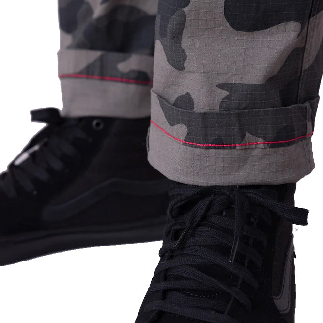 686 All Time Cargo-Wide Tapered Fit Pants - Men's Grey Camo