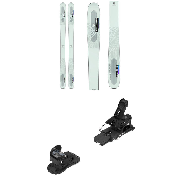 Salomon QST Lumen 98 Skis - Women's + Warden MNC 13 Ski Bindings 2023