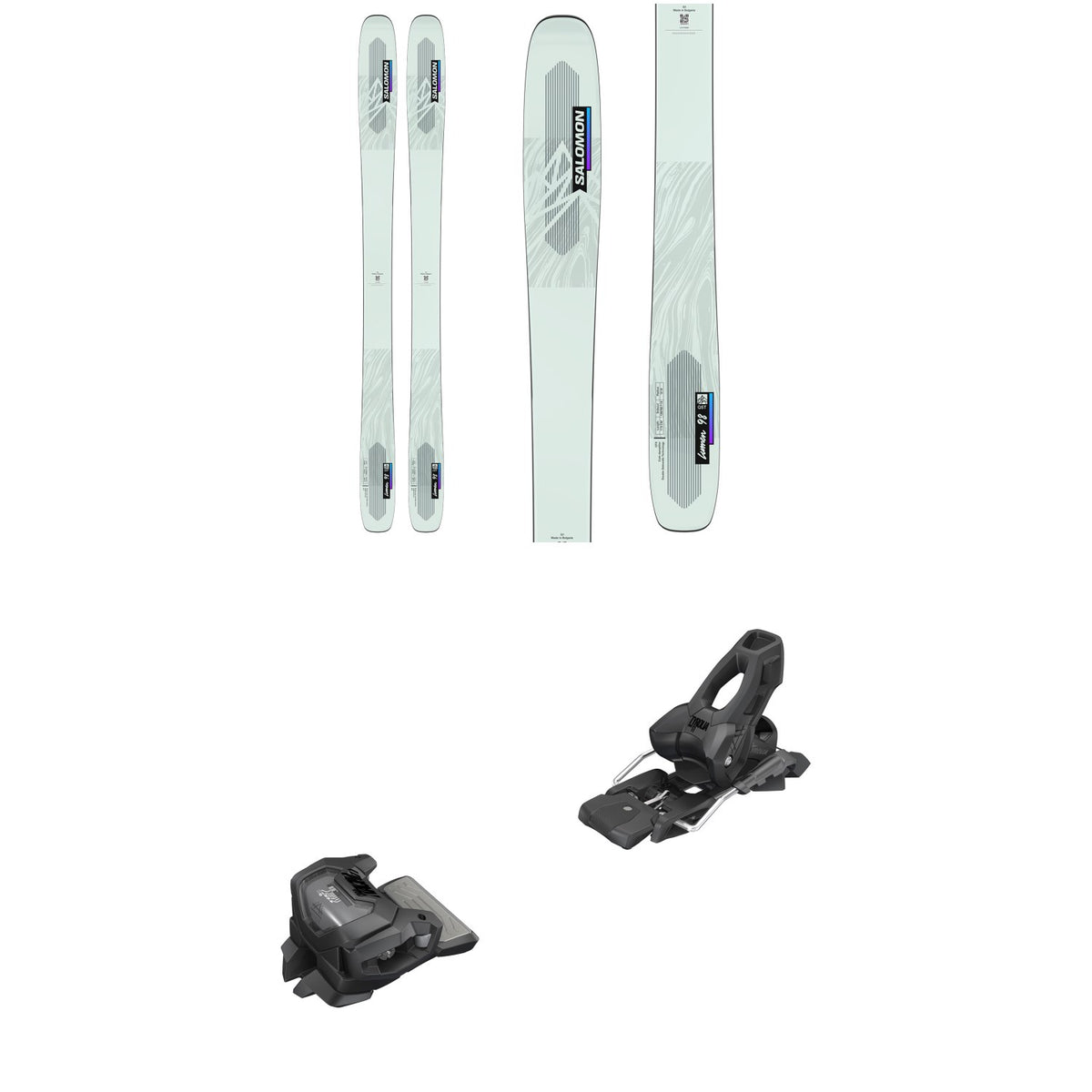 Salomon QST Lumen 98 Skis - Women's + Tyrolia Attack 11 GW Ski Bindings 2023