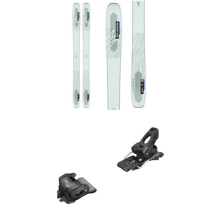 Salomon QST Lumen 98 Skis - Women's + Tyrolia Attack 11 GW Ski Bindings 2023