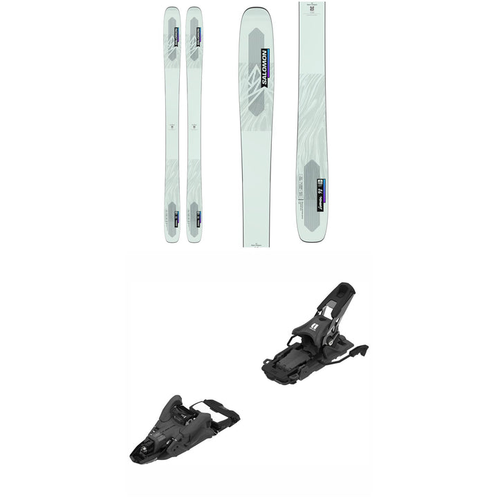 Salomon QST Lumen 98 Skis - Women's + Armada Shift MNC 10 Alpine Touring Ski Bindings 2023