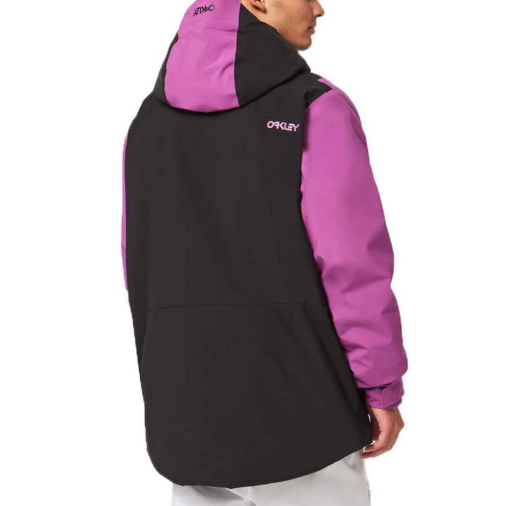Oakley TNP TBT Insulated Anorak - Men's Blackout/Ultra Purple