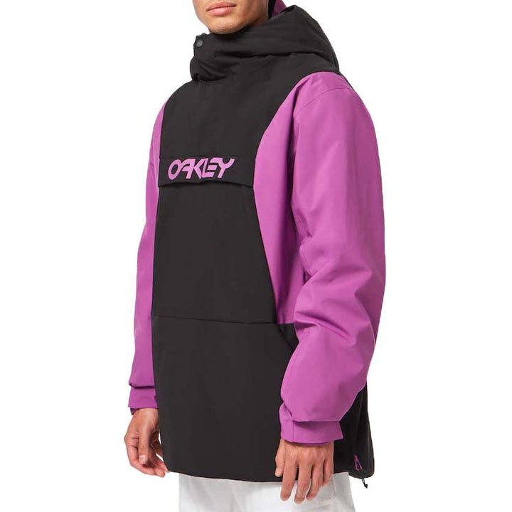 Oakley TNP TBT Insulated Anorak - Men's Blackout/Ultra Purple