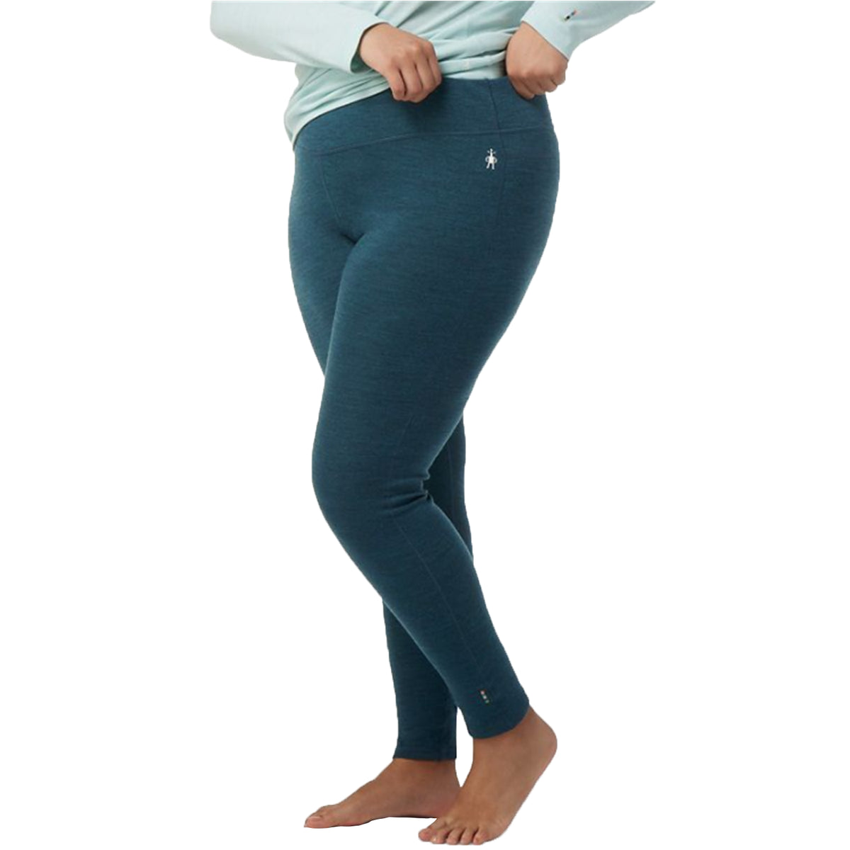 Smartwool Classic Thermal Merino Base Layer Plus Bottoms - Women's Twilight Blue Heather