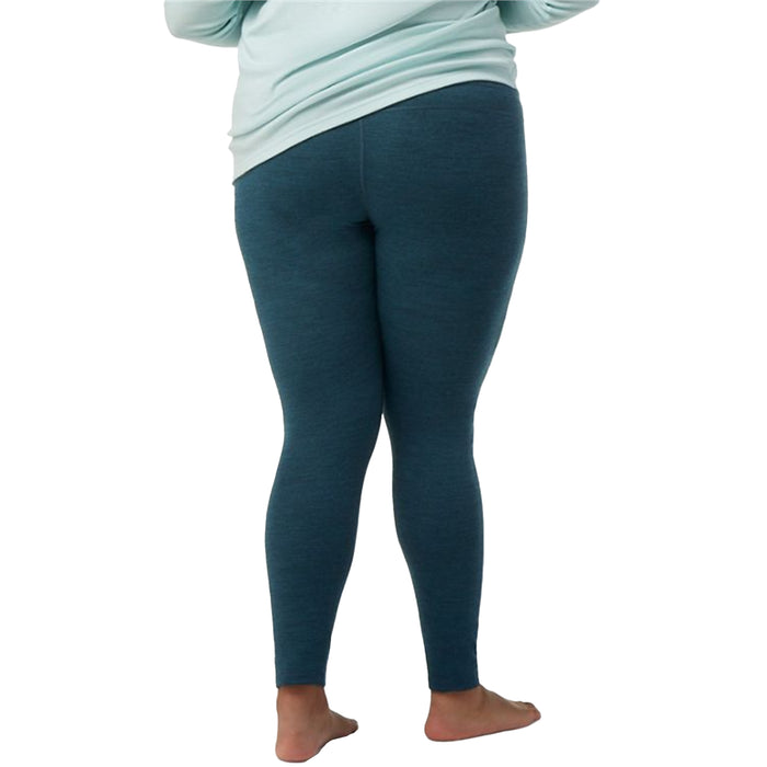 Smartwool Classic Thermal Merino Base Layer Plus Bottoms - Women's Twilight Blue Heather