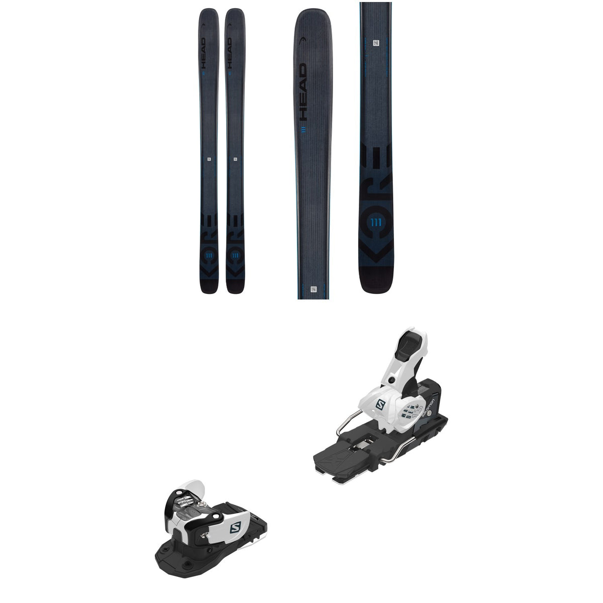 Head Kore 111 Skis + Salomon Warden MNC 13 Ski Bindings 2022
