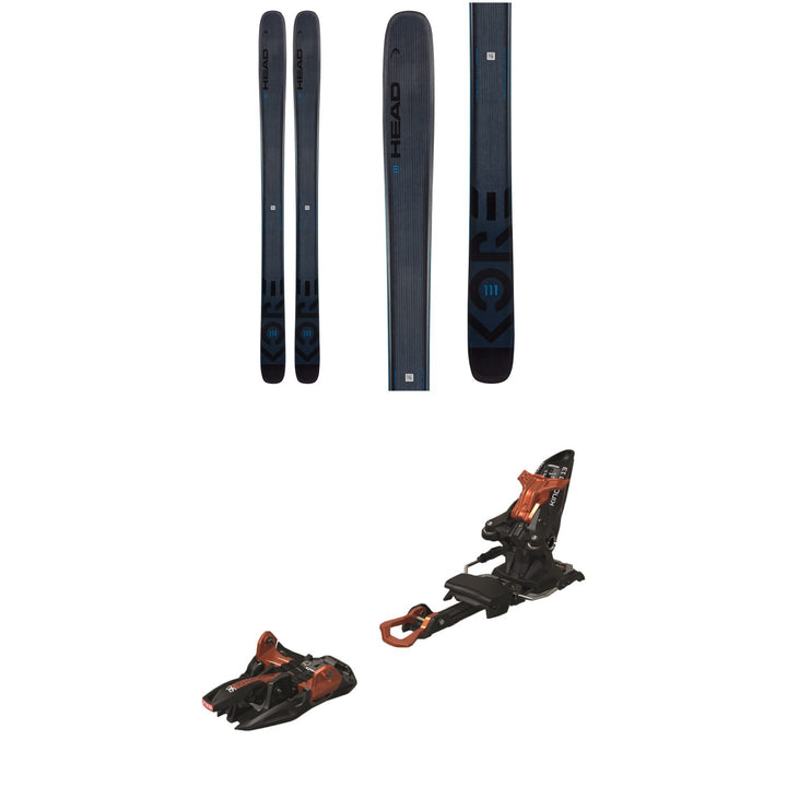 Head Kore 111 Skis 2022 + Marker Kingpin 13 Alpine Touring Ski Bindings 2020