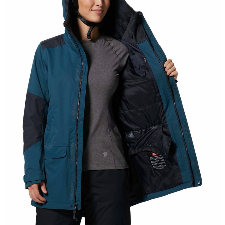 Mountain Hardwear FireFall/2™ Insulated Parka - Women's Icelandic
