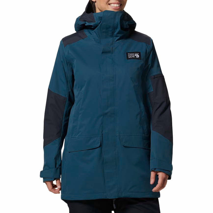 Mountain Hardwear FireFall/2™ Insulated Parka - Women's Icelandic