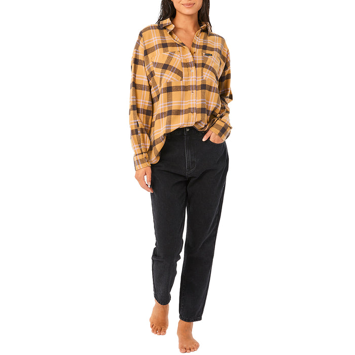 Rip Curl Sunday Flannel - Women's Light Olive