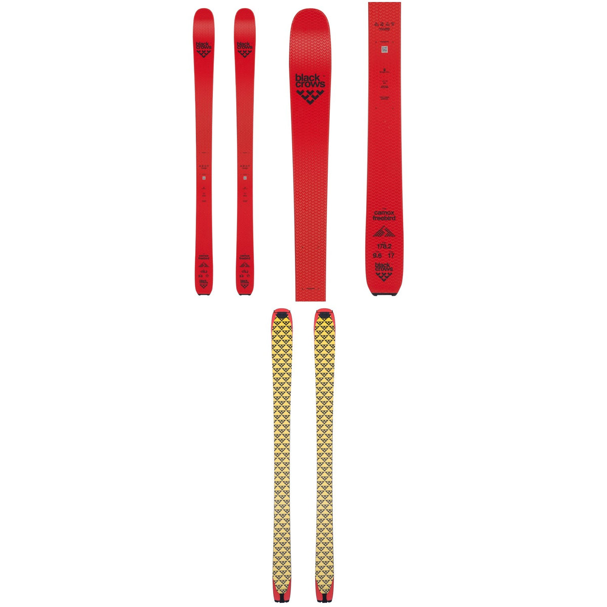 Black Crows Camox Freebird Skis + Black Crows Pilus Camox Freebird Climbing Skins 2022