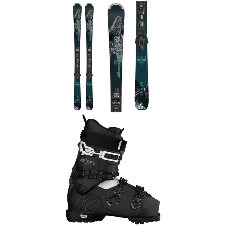 Nordica SUV 84 + TP2 Compact FDT Ski Bindings + K2 BFC W 75 Ski Boots - Women's 2023