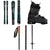 Nordica SUV 84 + TP2 Compact FDT Ski Bindings + K2 BFC 80 Ski Boots + Season Aluminum Ski Poles 2023