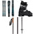 Nordica SUV 84 + TP2 Compact FDT Ski Bindings + K2 BFC W 75 Ski Boots - Women's + Season Aluminum Ski Poles 2023
