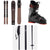 Rossignol Sender 90 Pro Skis + Xpress 10 GW Bindings + Evo 70 Ski Boots 2023 + evo Merge Ski Poles 2023