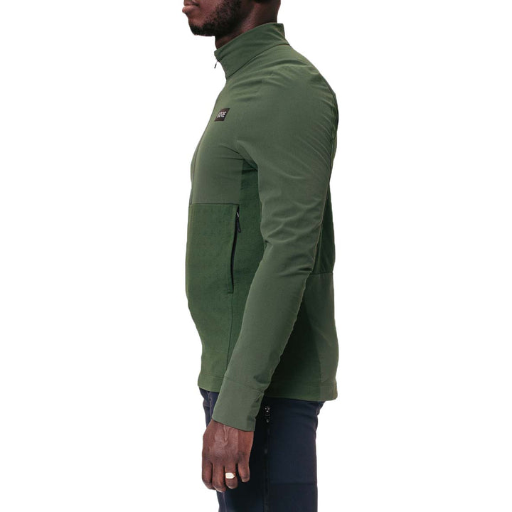 GORE Wear TrailKPR Hybrid 1/2-Zip Jersey Utility Green