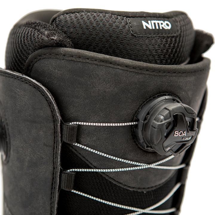 Nitro Chase Dual Boa Snowboard Boots 2024 Black