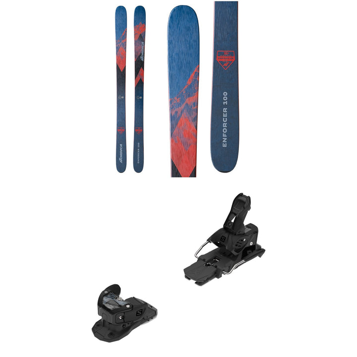 Nordica Enforcer 100 Skis + Salomon Warden MNC 13 Ski Bindings 2023