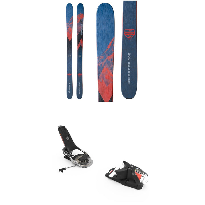 Nordica Enforcer 100 Skis + Look Pivot 14 GW Ski Bindings