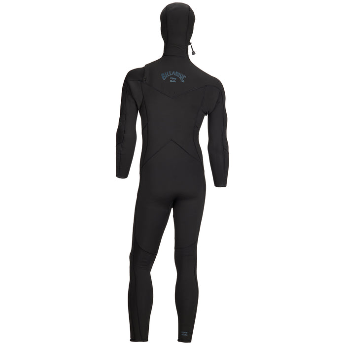 Billabong 5/4 Absolute Chest Zip Hooded Wetsuit Black