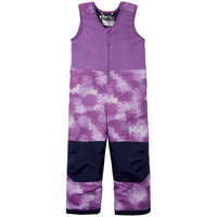 Helly Hansen Vertical Insulated Bib Pants - Toddlers' Crushed Grape AOP::Crushed Grape AOP