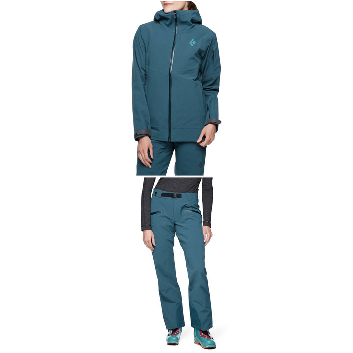 Black Diamond Recon Stretch Ski Shell Jacket + Pants - Women's 2023