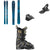 Blizzard Black Pearl 88 Skis + Tyrolia Attack 11 GW Ski Bindings + Salomon S/Pro 90 W GW Ski Boots - Women's 2023