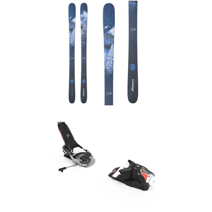 Nordica Santa Ana 93 Skis - Women's + Look Pivot 12 GW Ski Bindings 2023