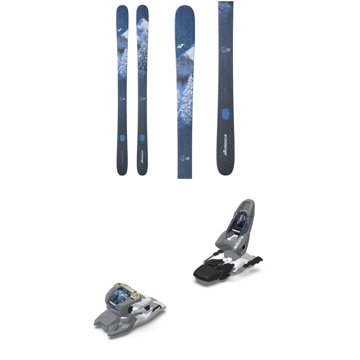 Nordica Santa Ana 93 Skis - Women's + Marker Squire 11 Ski Bindings 2023