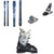 Nordica Santa Ana 93 Skis + Marker Squire 11 Ski Bindings + Atomic Hawx Prime 95 W Ski Boots - Women's 2023