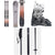 Rossignol Rallybird 90 Pro Skis + Xpress 10W GW Bindings + Atomic Hawx Ultra 95 S W GW Ski Boots - Women's + evo Merge Ski Poles 2023