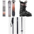 Rossignol Rallybird 90 Pro Skis + Xpress 10W GW Bindings + Salomon S/Pro 90 W GW Ski Boots - Women's + evo Merge Ski Poles 2023