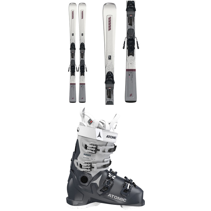 K2 Disruption 75 Skis + ERP 10 Bindings + Atomic Hawx Ultra 95 S W GW Ski Boots - Women's 2023