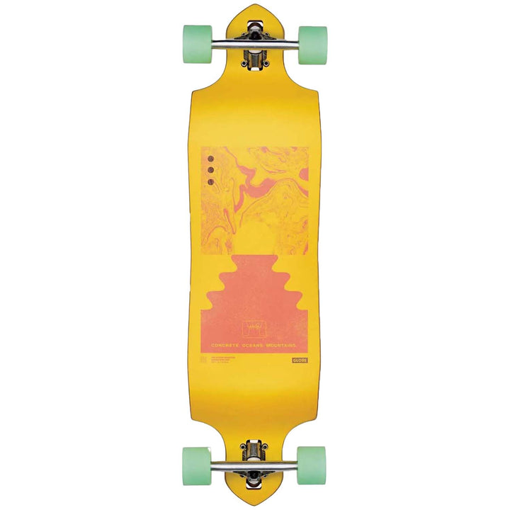 Globe Geminon Micro-Drop Longboard Complete Todal Force/Honey