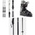 K2 Disruption 75 Skis + ERP 10 Bindings + Rossignol Kelia 50 Ski Boots - Women's + evo Merge Ski Poles 2023