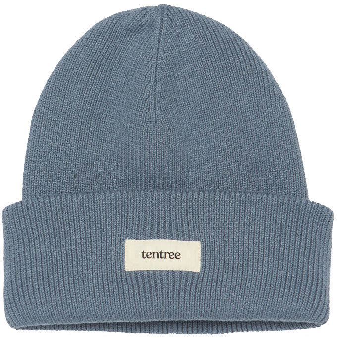 Tentree Cotton Patch Beanie Vintage Blue