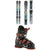 Atomic Bent Jr Skis + L 6 GW Bindings + Rossignol Comp J3 Ski Boots - Kids' 2023